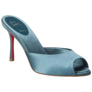 ISO CHRISTIAN LOUBOUTIN ME DOLLY 85 SATIN SANDAL SIZE 39/40